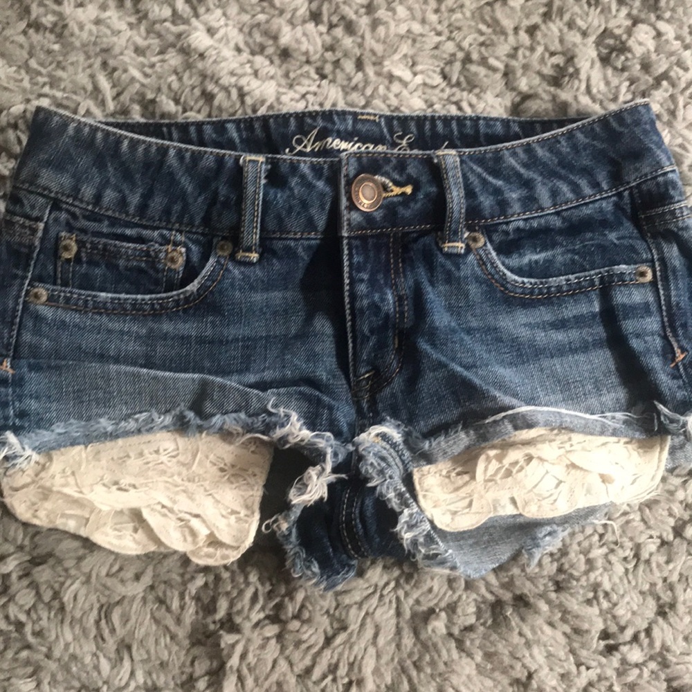 American Eagle jean shorts